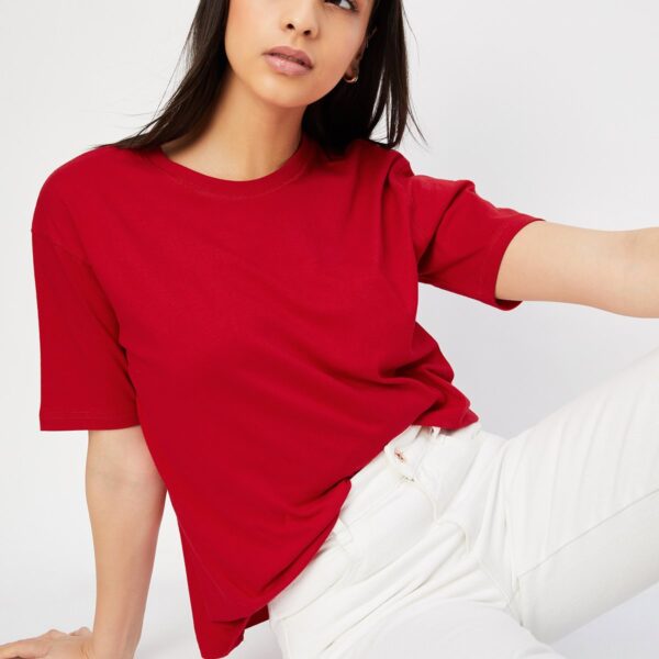 Women Solid T-shirt