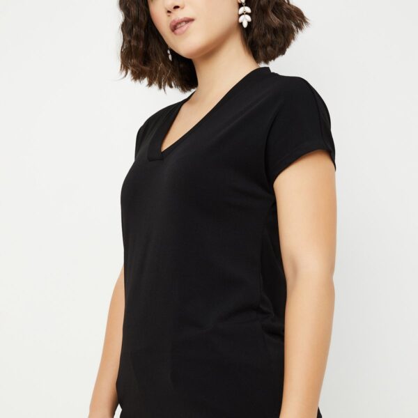 Women Solid T-shirt - Image 6