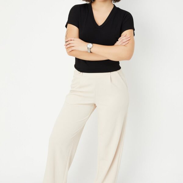 Women Solid T-shirt - Image 3