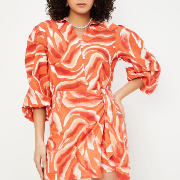 Kalki x Max Women Printed Bishop Sleeve Tunic
